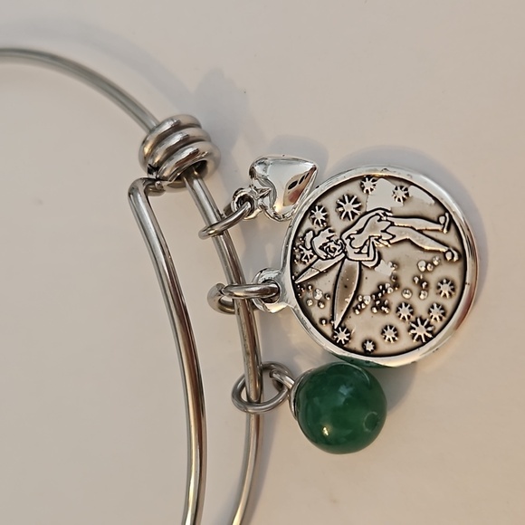 3 Charmed Silvertone Bracelets - Picture 6 of 10